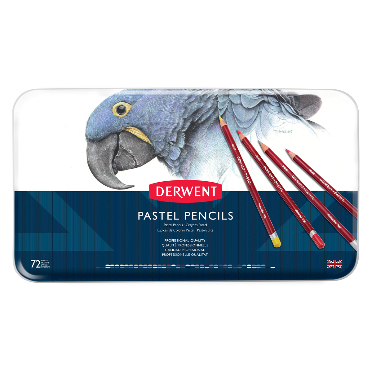 Derwent Pastel Coloring pencils Set of 72 | Pen Store