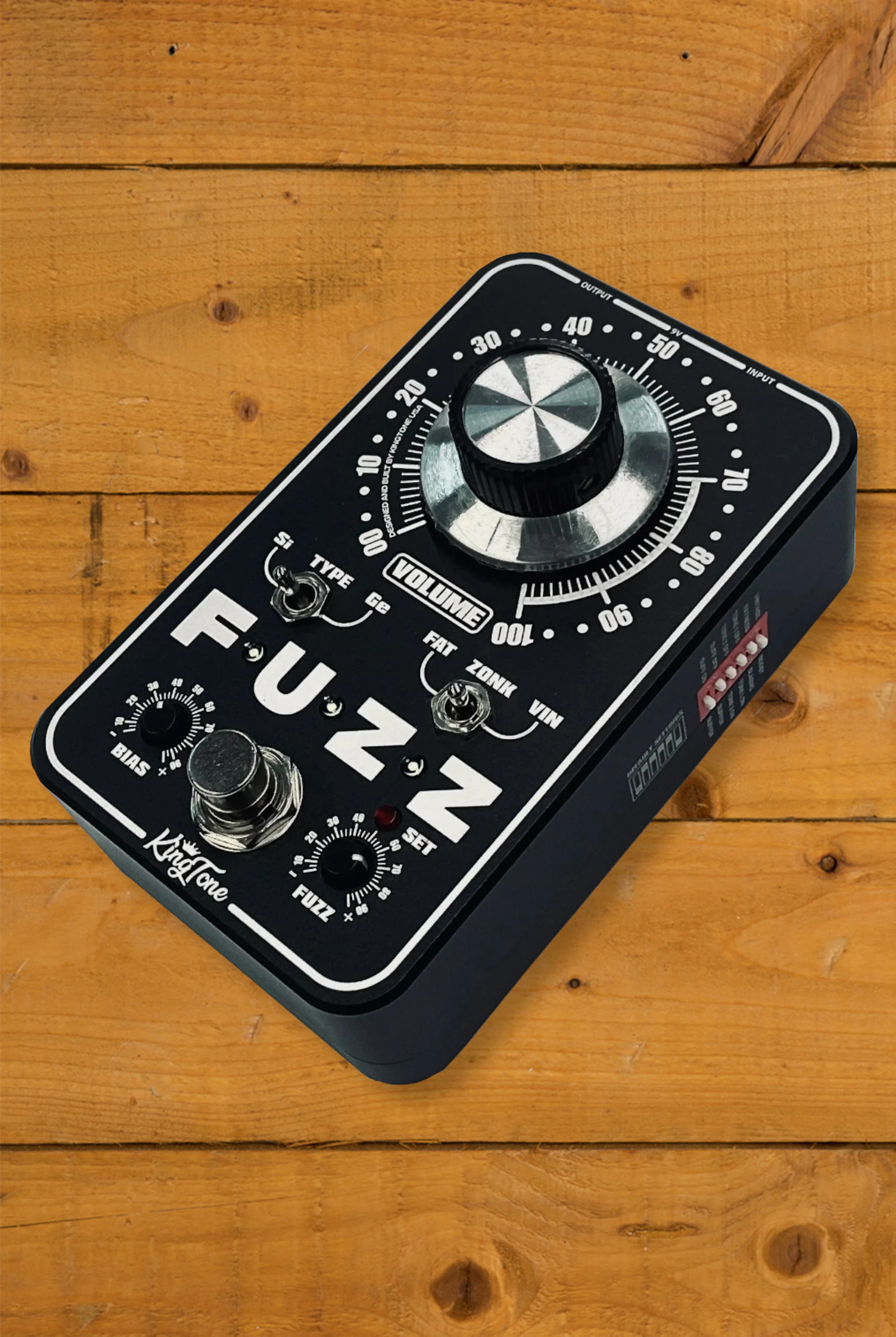 【ほぼ未使用品】KING TONE GUITAR VINTAGE FUZZ V2 miniFUZZ V2 [BLACK] - KingTone