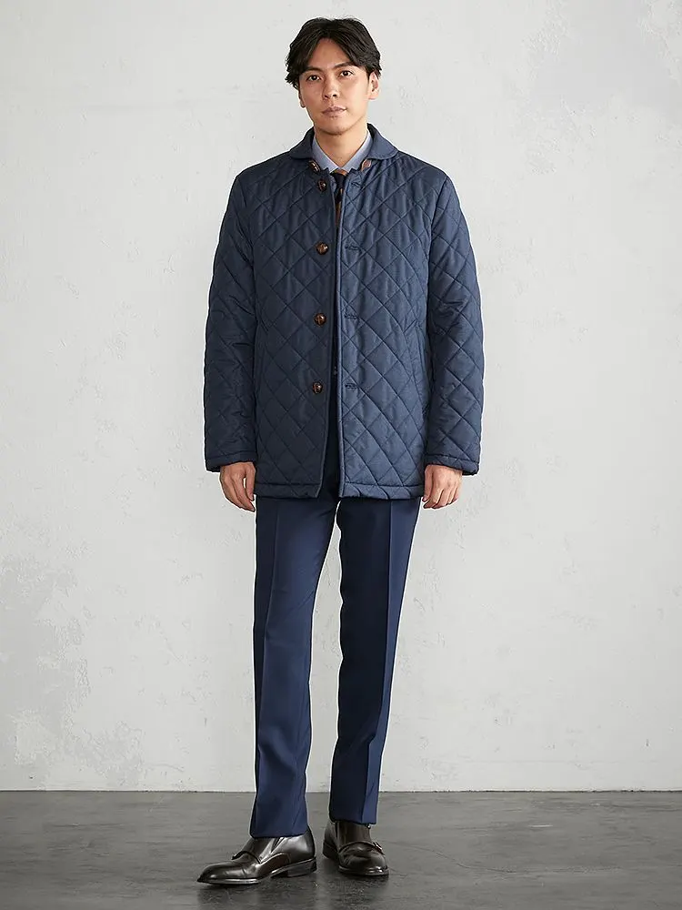 Titleist ネイビー キルティングジャケット L Titleist タイトリスト