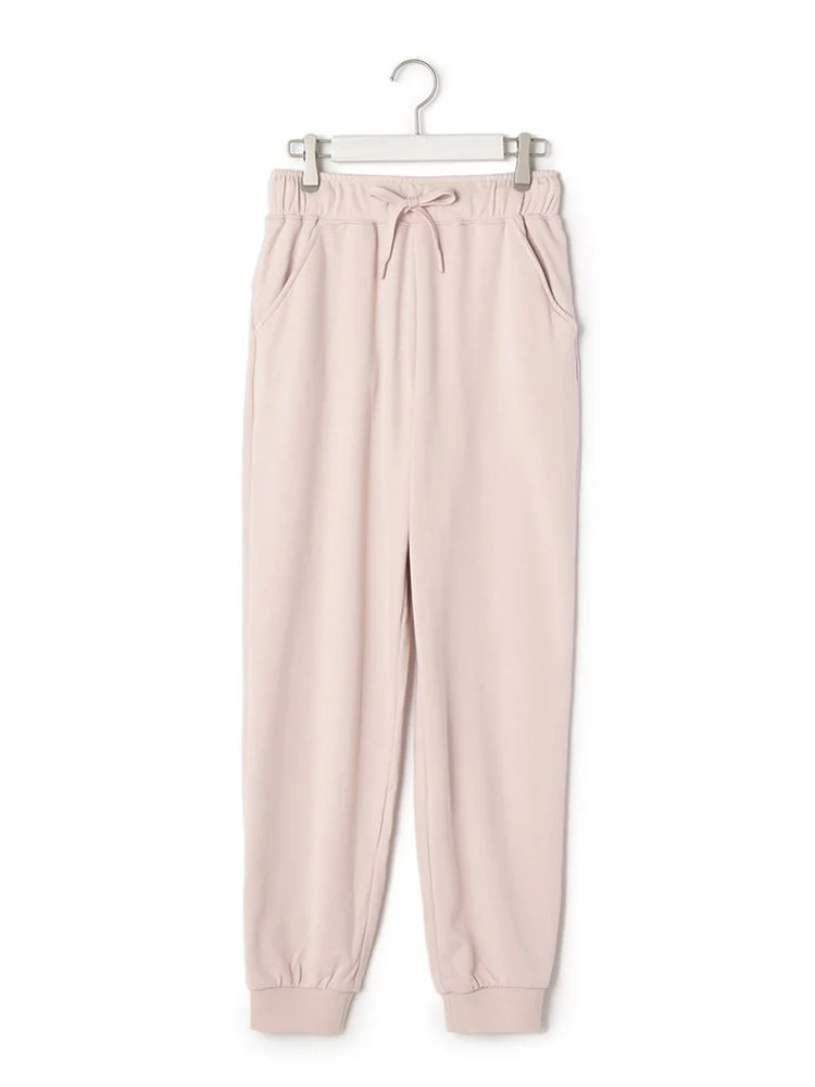 L．ピンク 【TENTIAL】BAKUNE レディスリカバリーパンツ ホワイト