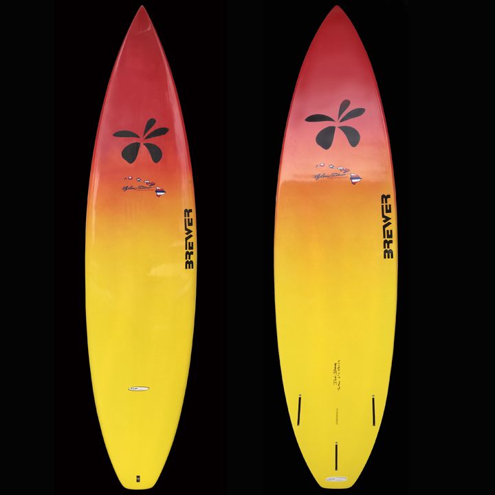 6′ 2″ Dick Brewer, Pro Mini, Myles Padaca Signature, Shortboard