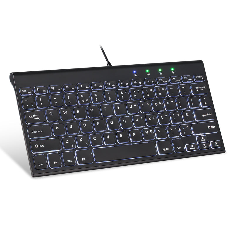 PERIBOARD-429 ミニバックライトキーボード 英語配列 – Perixx Japan