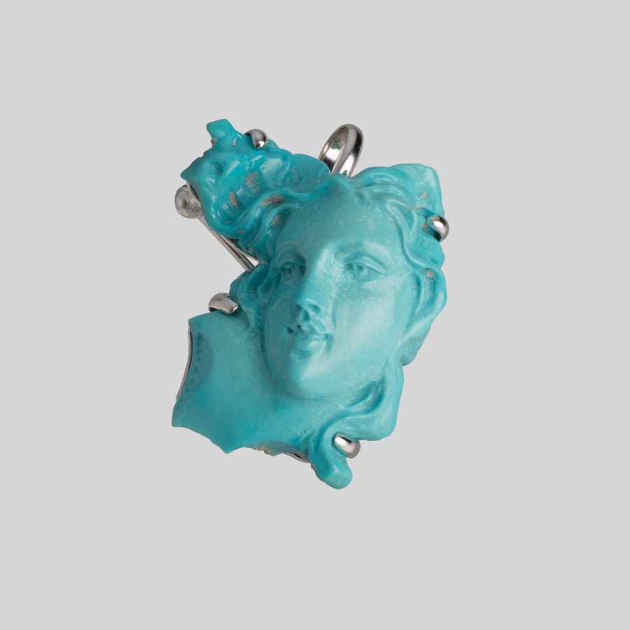 ペルシャジュエリー フィルゼ（ターコイズ・トルコ石） ペンダント