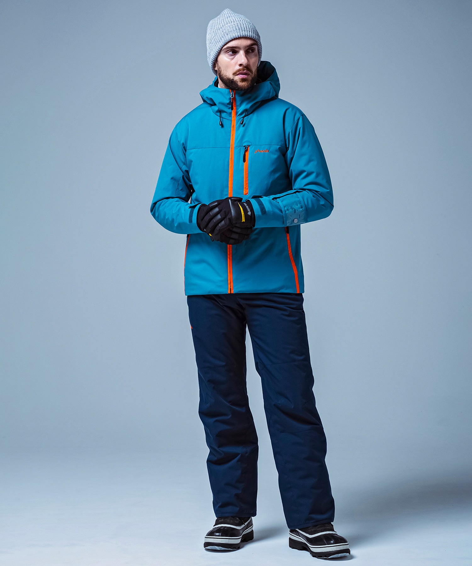 MENS】Solid-colored Two-piece ソリッドカラーツーピース /phenix