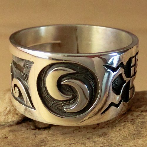 ホピ族：フレンドシップデザイン リング 21号 - PINE☆FIELD（パイン