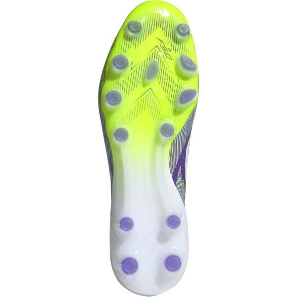 ADIDAS サッカースパイク F50 Pro HG/AG パープル 25.5cm JR4396