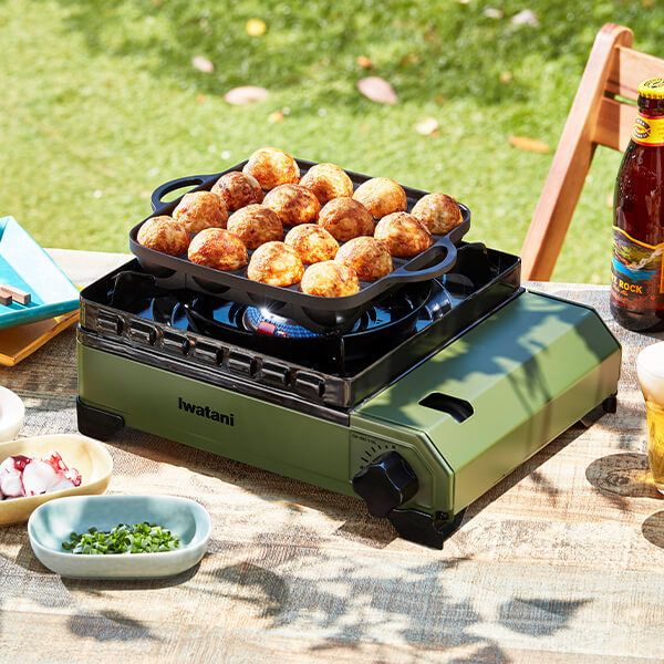 イワタニ CB-ODX-1-OL オリーブ ForeWinds カセットフー タフまる