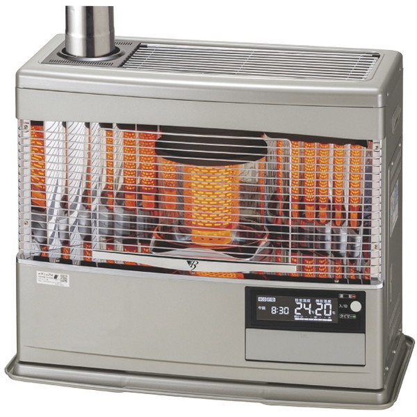 長府製作所 KSH-7032KC B(SG) シルバーグレー カベック [FF式石油