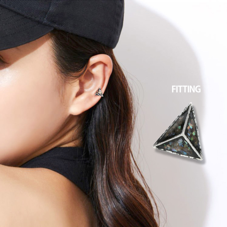 ボディピアス [Soeur de Nana] コスミックシェルピラミッドバーベル