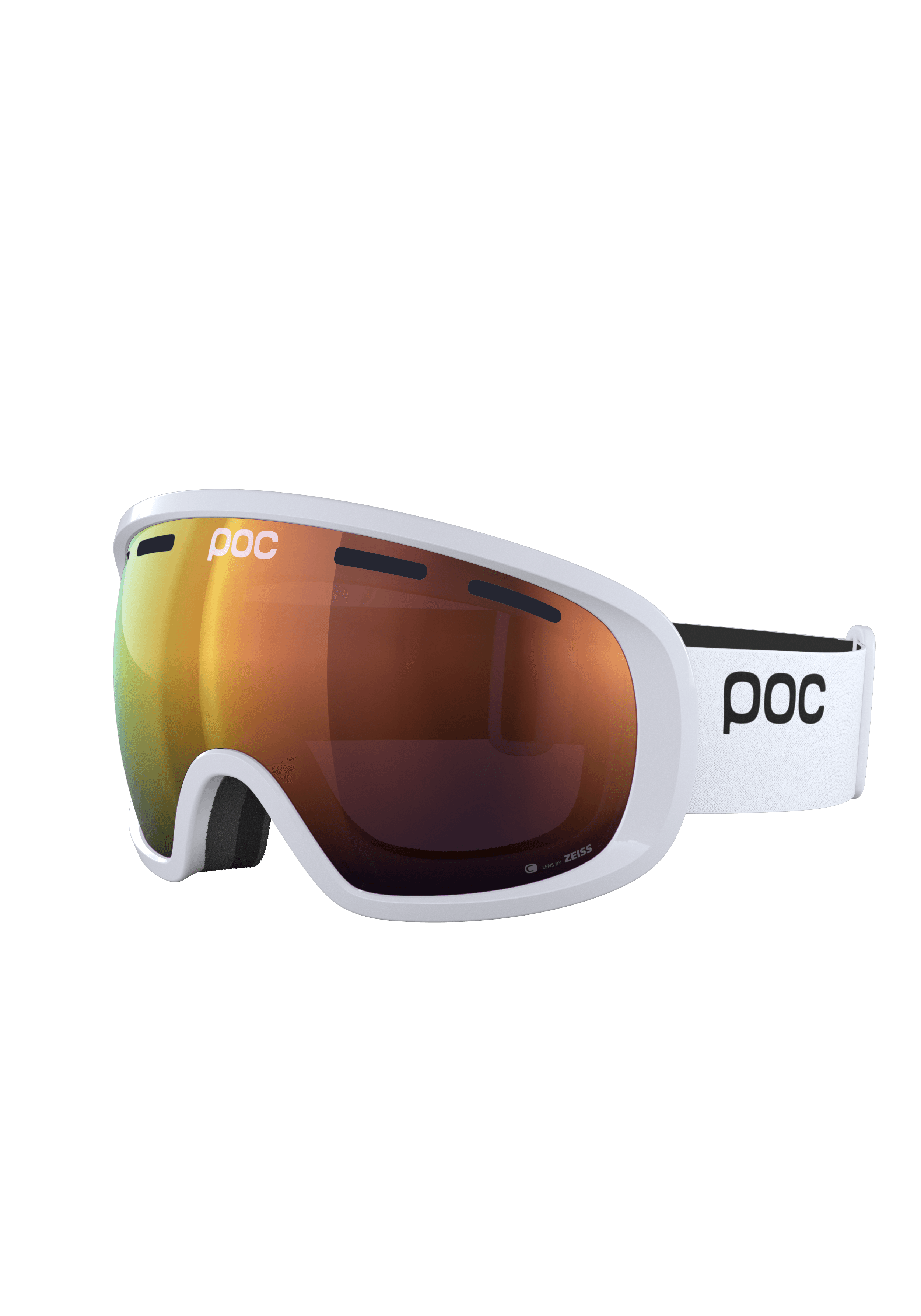 Fovea Ski Goggles in Hydrogen White | Ski Eyewear | POC (Global EN)