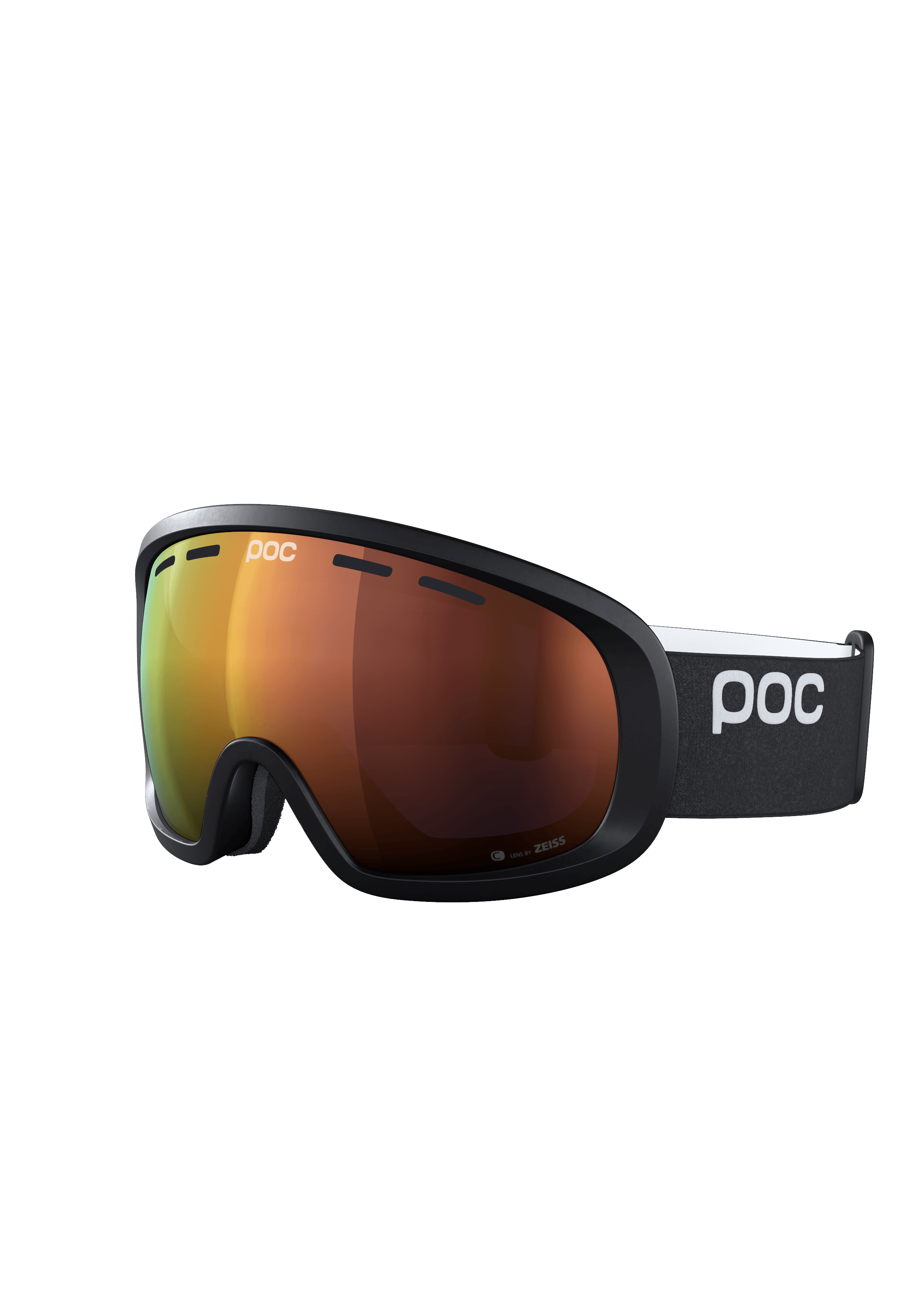 Fovea Mid Ski Goggles in Pargasite Green | Ski Eyewear | POC (US)