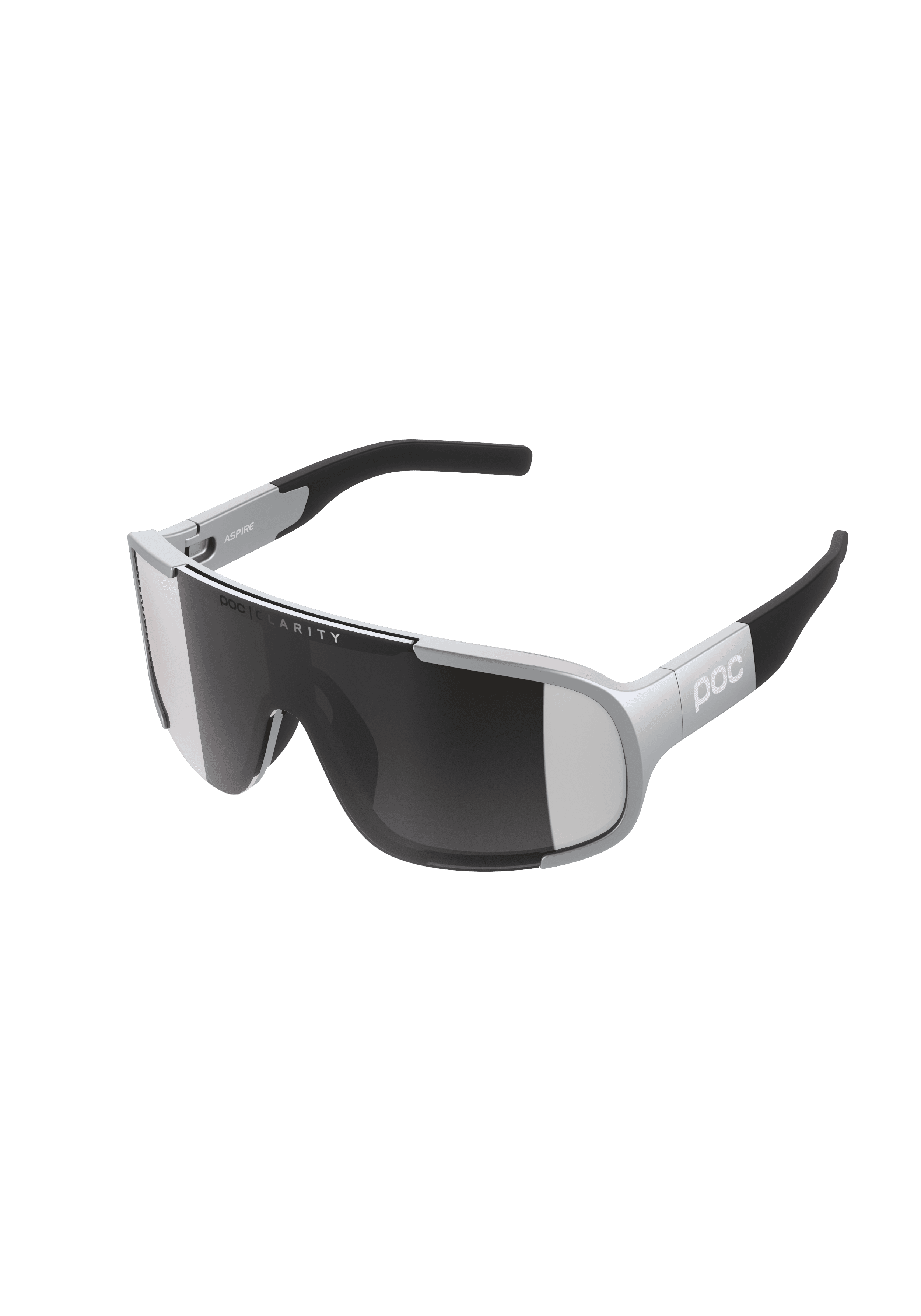 Aspire Bike Sunglasses in Argentite Silver | Cycling Eyewear | POC