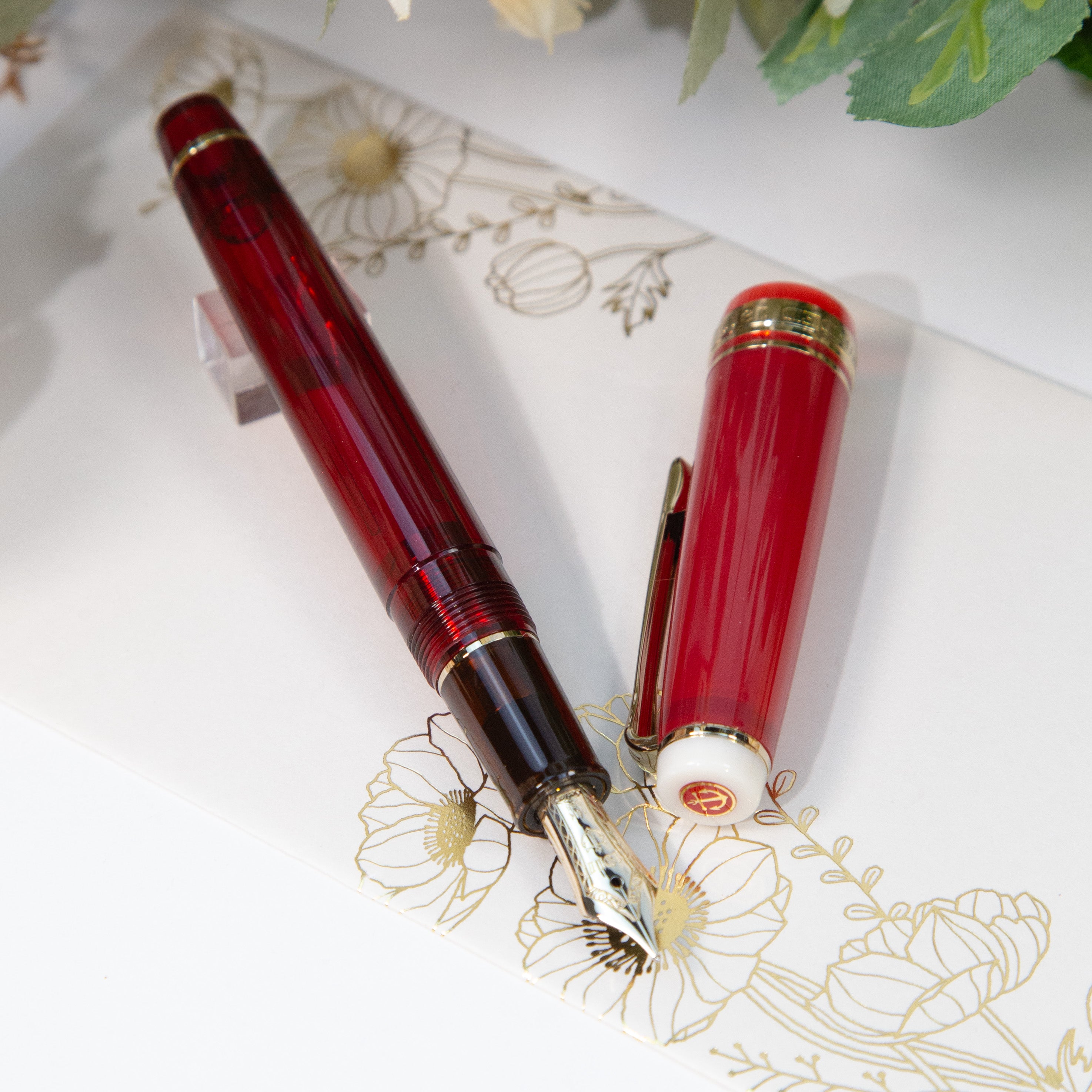 世界のティータイム スリム万年筆 フィーカ ハロングロットル – Poesie文具