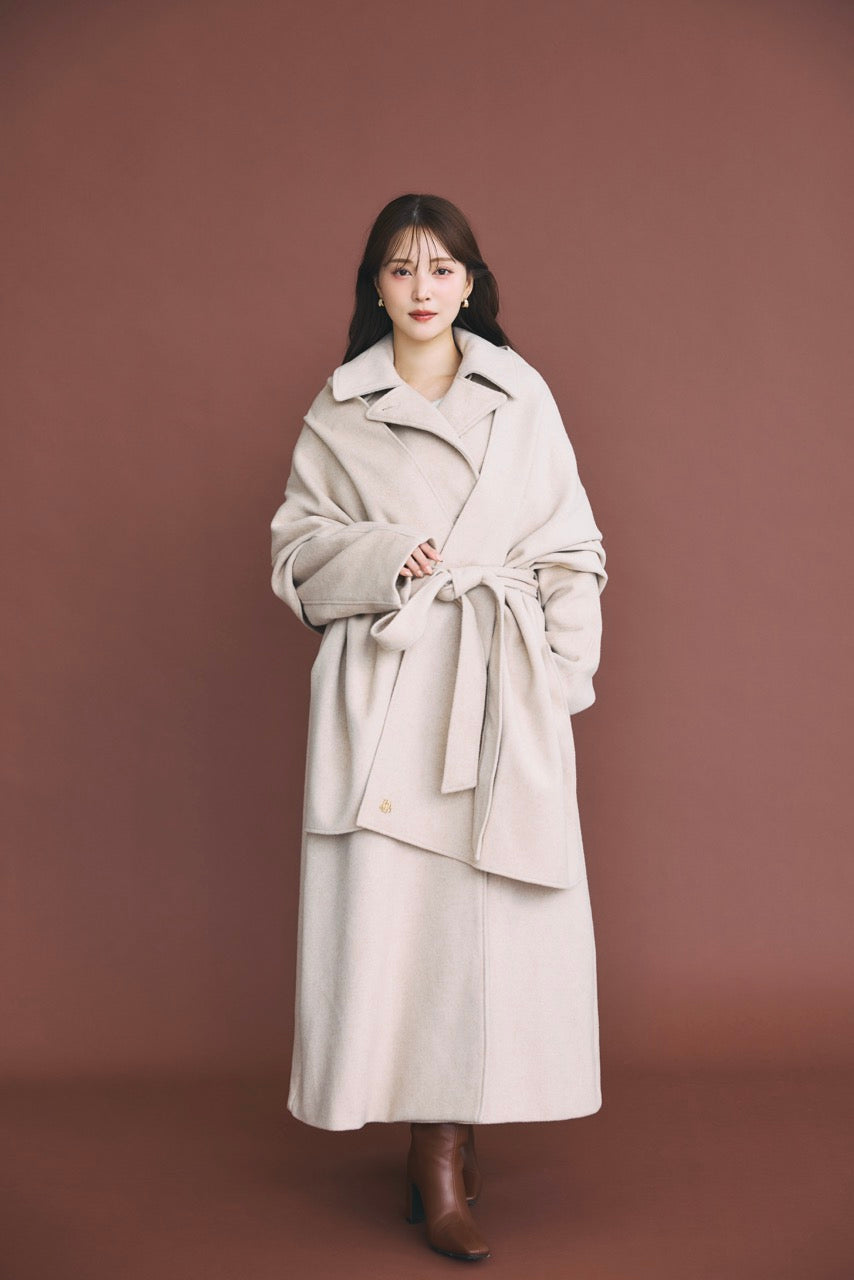 MANY WAYウールロングトレンチコート – poláura OFFICIAL ONLINE STORE