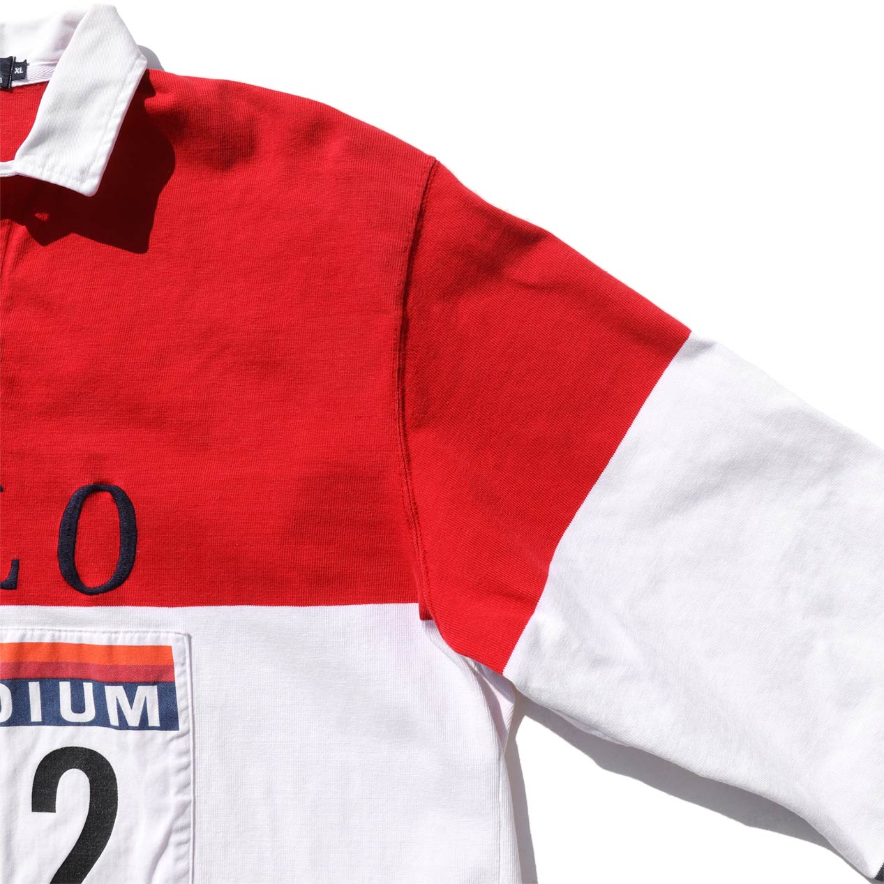 POST JUNK / 90's POLO RALPH LAUREN “POLO STADIUM 1992 OG” Rugby