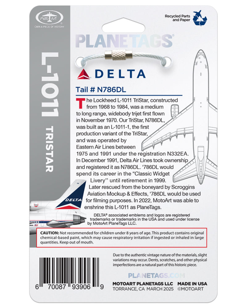 モトアート Planetags L-1011 23K金箔 L-1011 - PLANETAG TAIL #EI-BTN