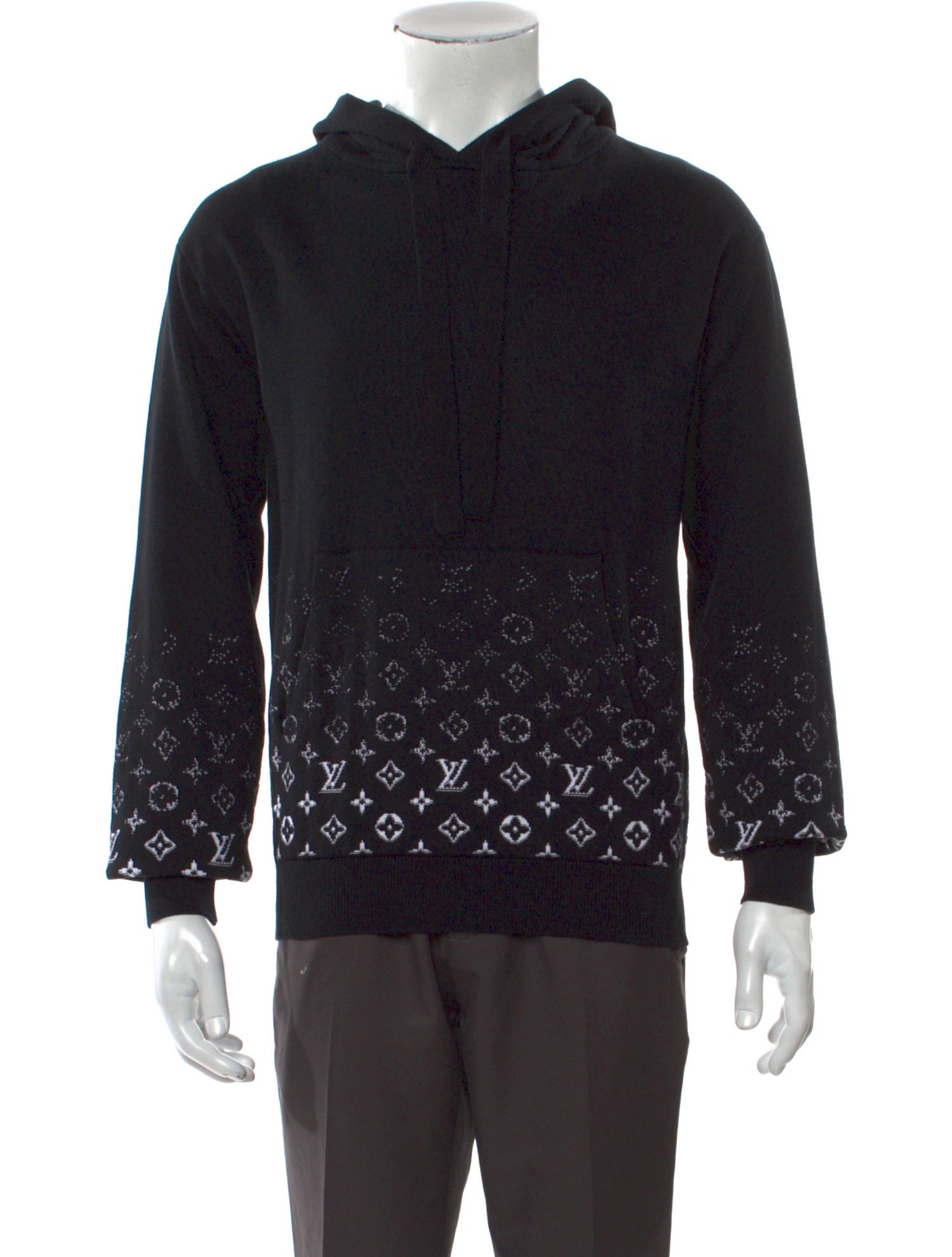 Louis Vuitton 2021 Clock Intarsia Pullover w/ Tags - Neutrals