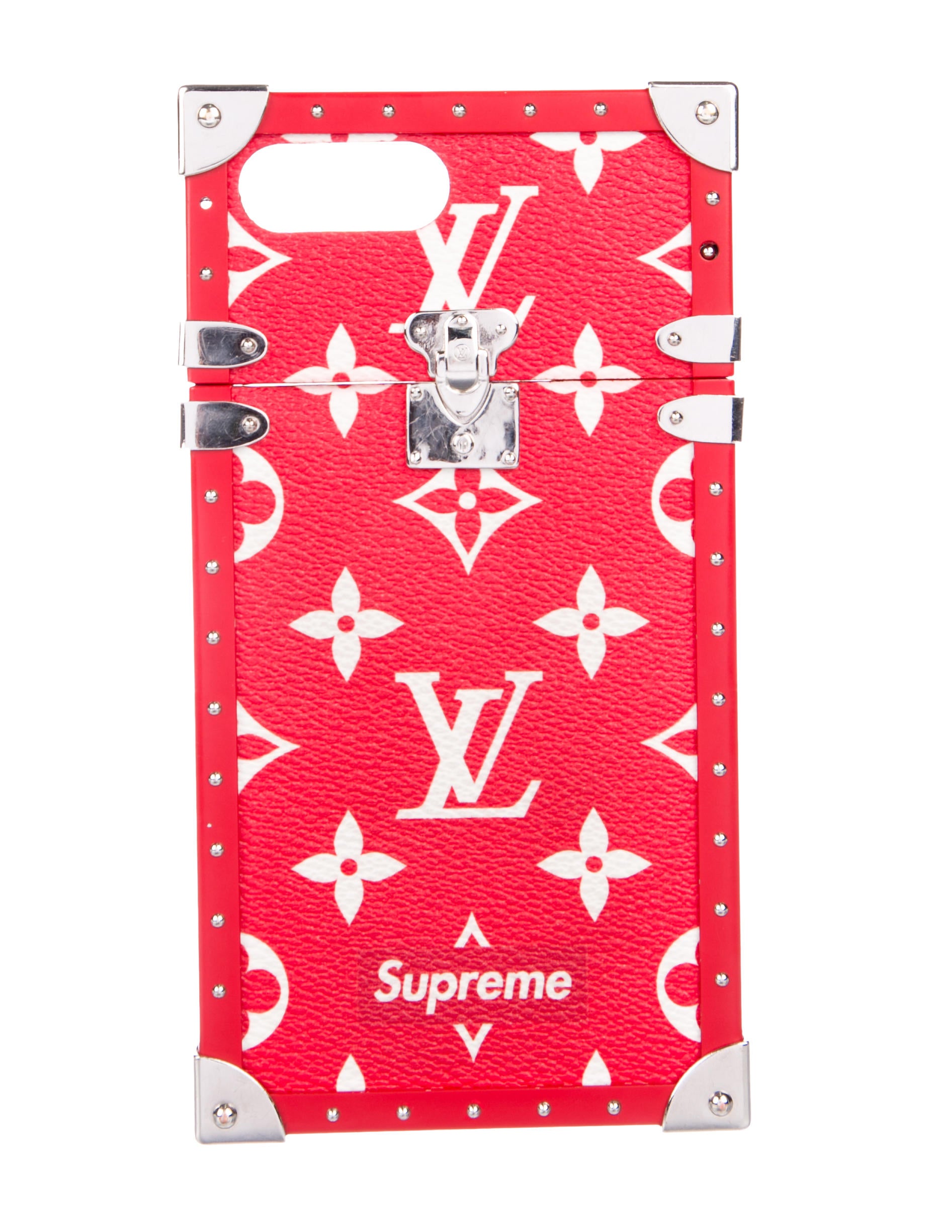 Louis Vuitton x Supreme Monogram Eye-Trunk iPhone 7 Plus Case