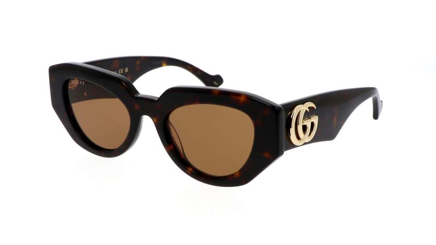 Sunglasses Gucci Gucci logo GG1422S 004 55-19 Havana in stock