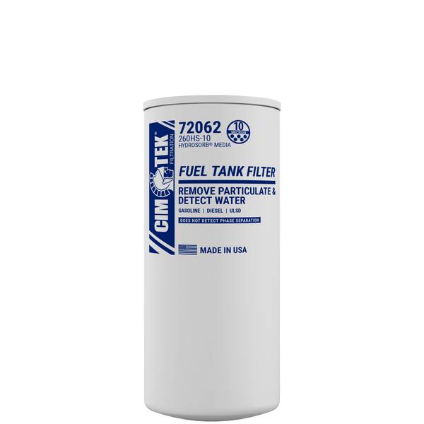 Cim-Tek Filtration 260HS-10 Fuel Tank Filter - 72062 | Blain's