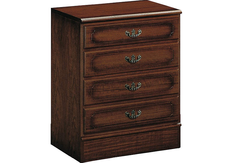 ②カリモク karimoku 4段チェスト コロニアル 木製 収納家具 良品