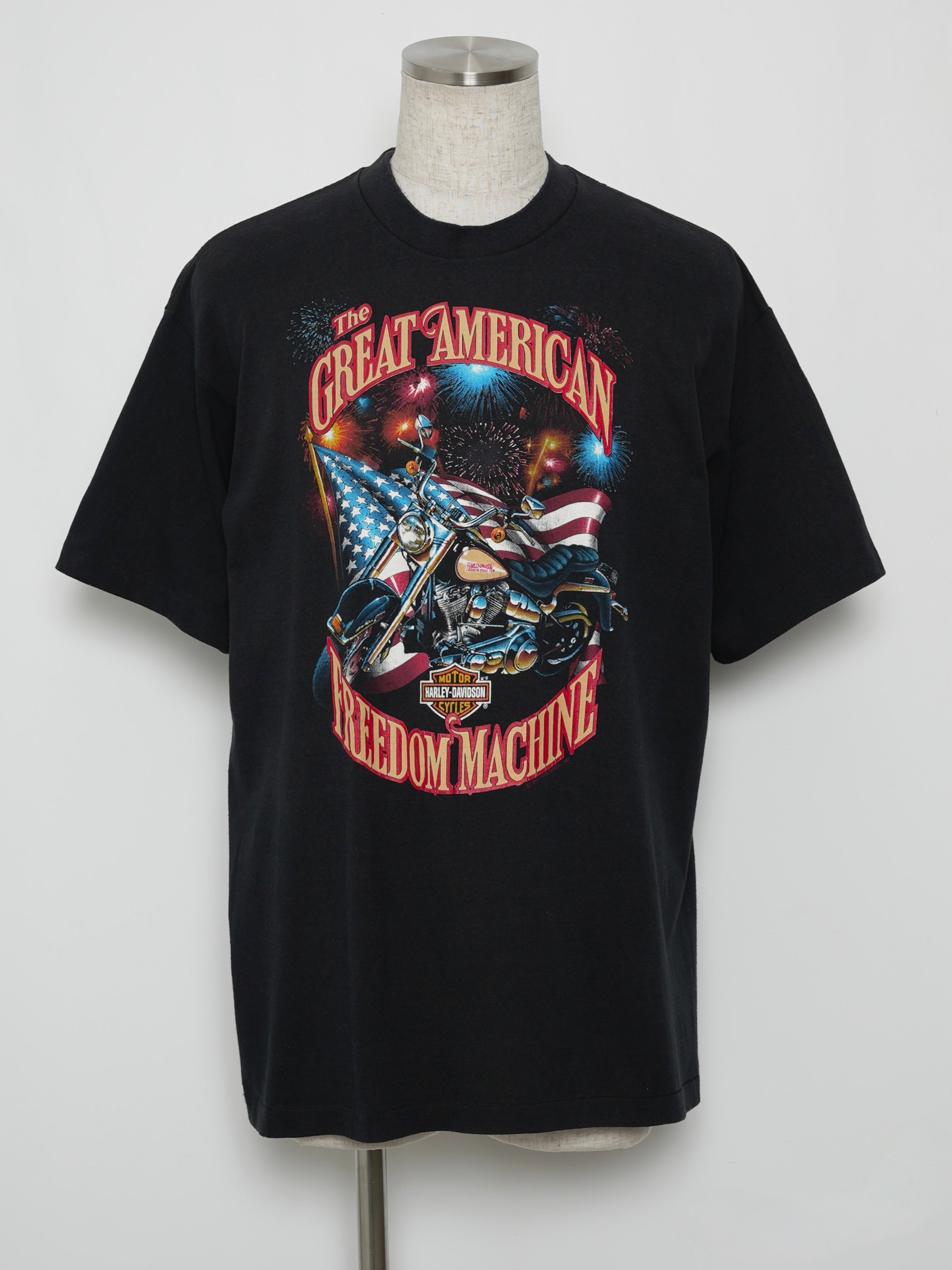 USED MACHINE COLLECTION 90's HARLEY-DAVIDSON USED T-SHIRT