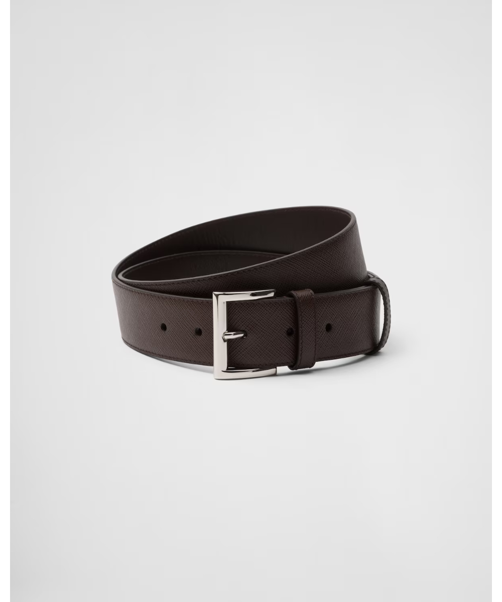 PRADA/プラダ_Men通販 | サフィアーノレザー ベルト【送料無料】【店頭