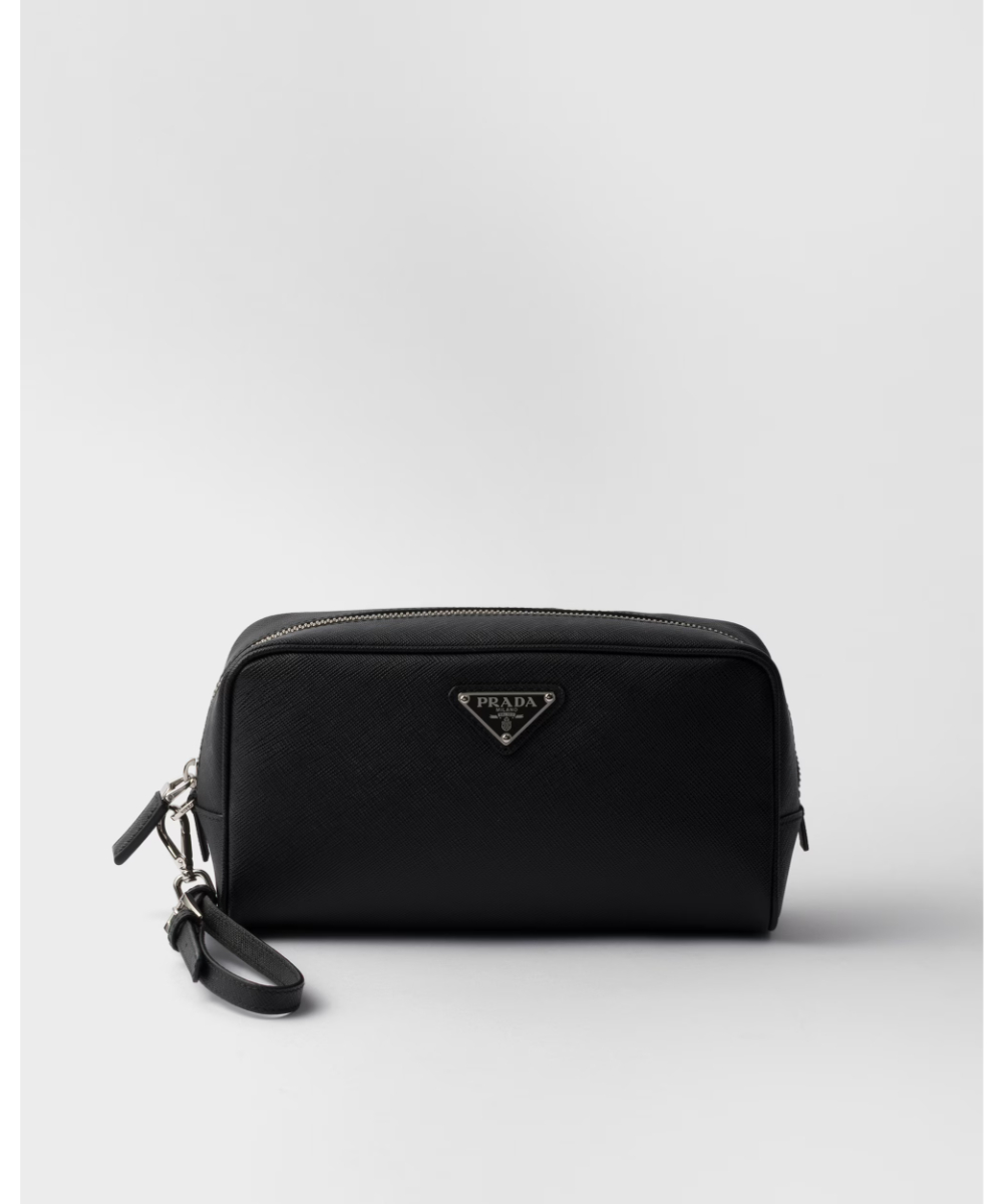 PRADA/プラダ_Men通販 | Re-Nylon xレザー ミニポーチ【送料無料