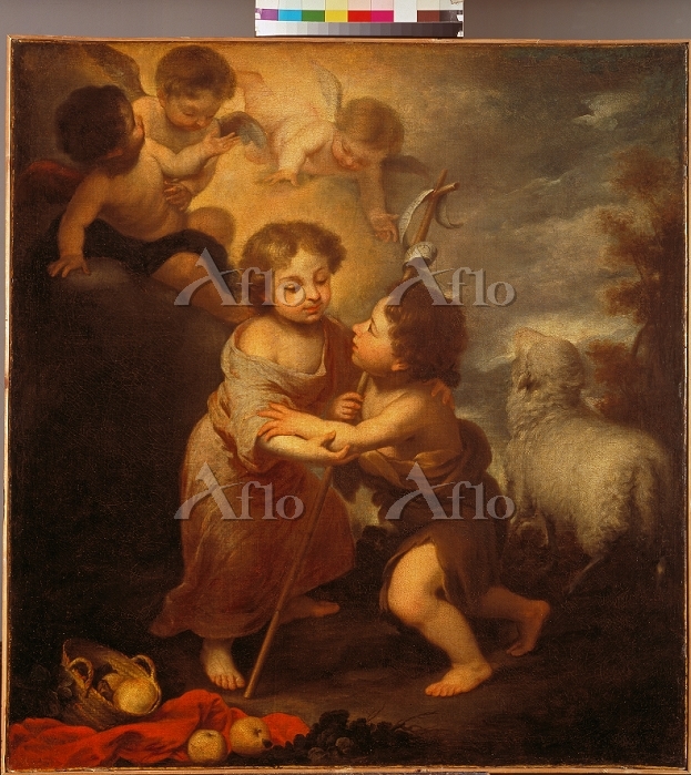 ムリーリョ 「幼子イエスと洗礼者聖ヨハネ」 [21775345]のアート作品