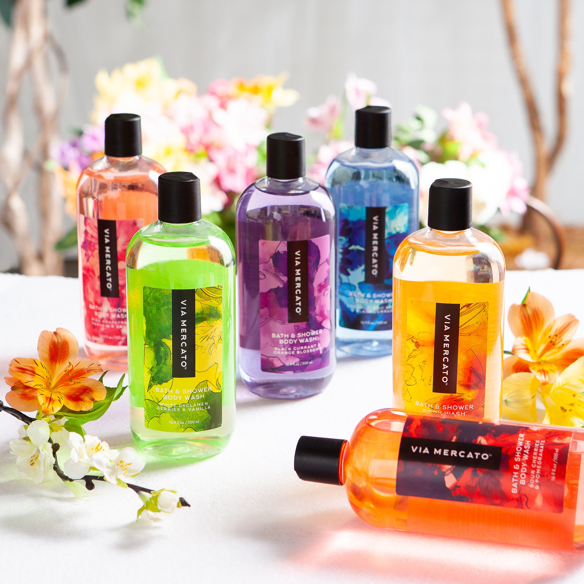 Bella Shower Gel - Black Currant & Orange Blossoms – Pré de Provence