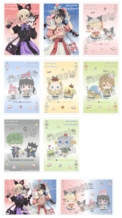 リコリス・リコイル×サンリオキャラクターズ アクリルマグネット（全8