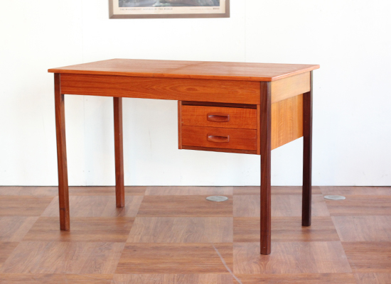 デンマーク デスク ミラー付 北欧中古家具