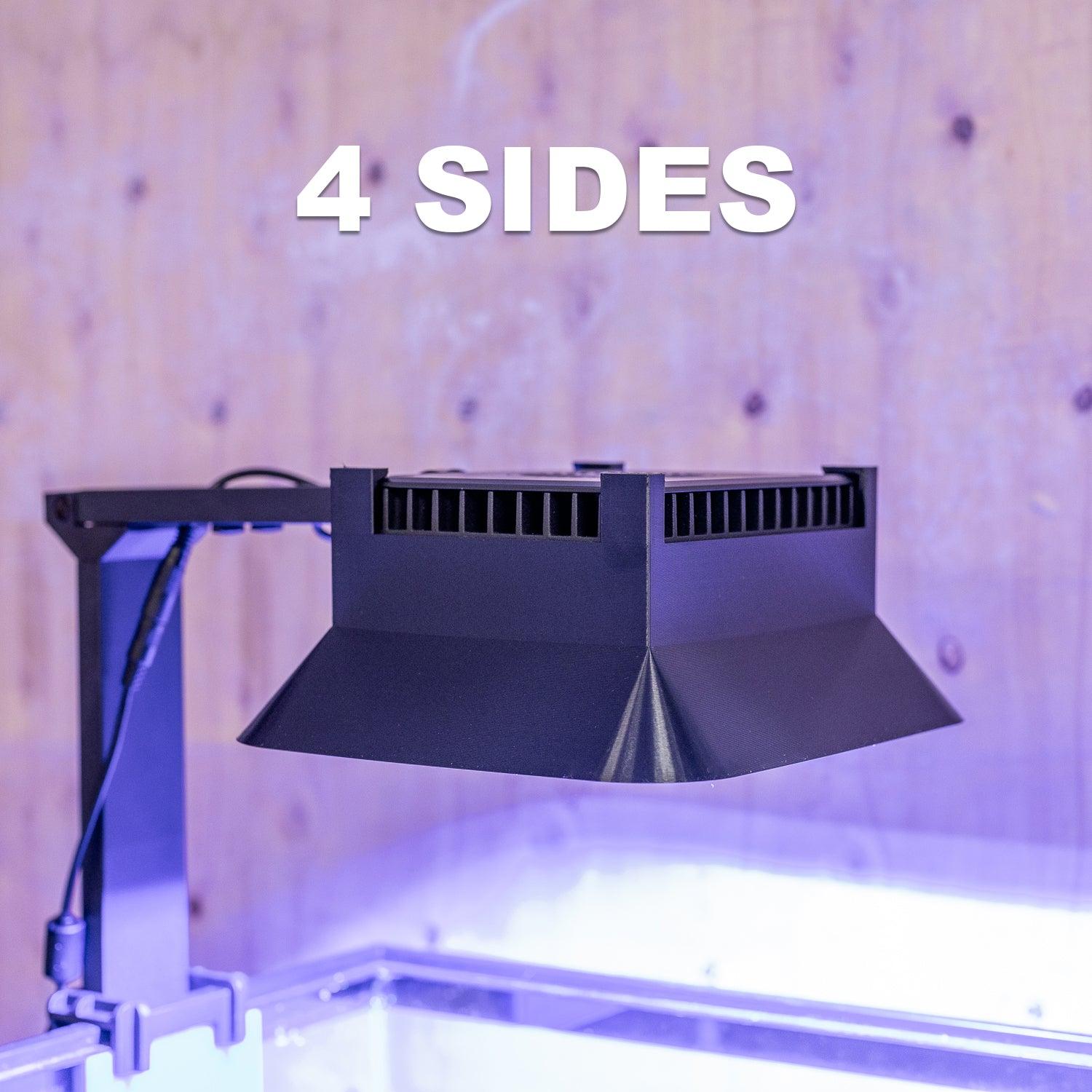 Red Sea ReefLED 90 LED Light Shade – Printed Reef