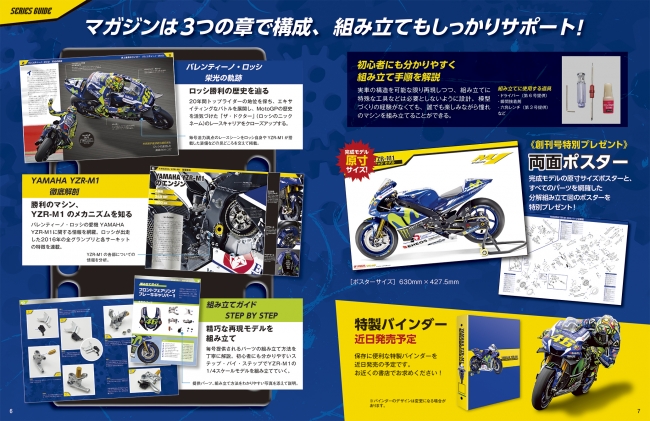 史上最強のライダー バレンティーノ・ロッシの愛機をビッグスケールで