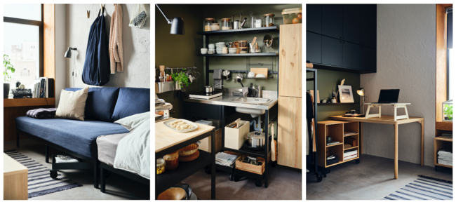 暮らしの変化に対応。小さなスペースを快適なわが家に！フレキシブル