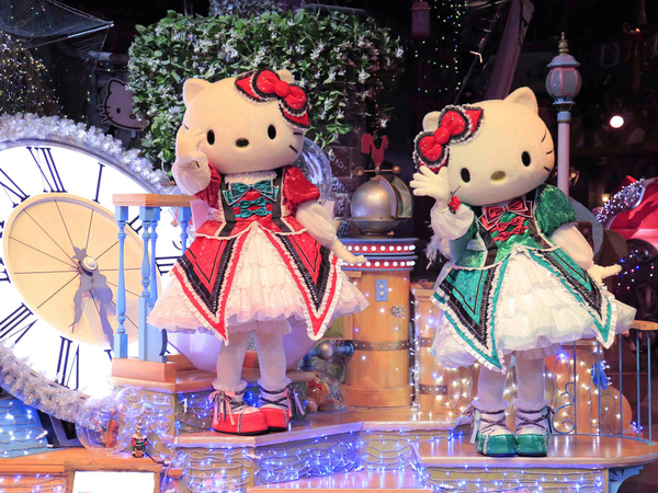 ハローキティが贈る、光輝くウィンターイベント「ハートフルリボン