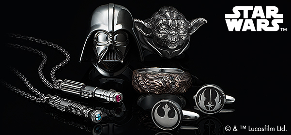 C-3PO」「R2-D2」ギミック満載のネックレスやリングなど公式スター