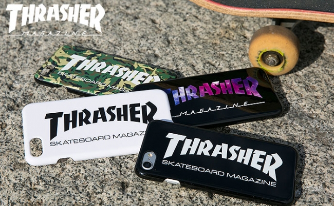 世界のスケーターに愛されるスケートボード雑誌『THRASHER』デザインの