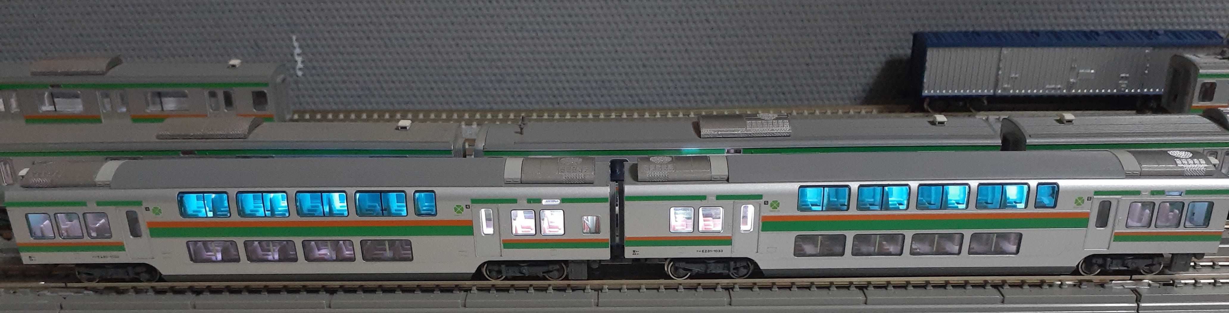 🔵💡 Kato 10-471 E231 小山車(宮ﾔﾏ) 10-470 ｻﾛE230/231整備 後編