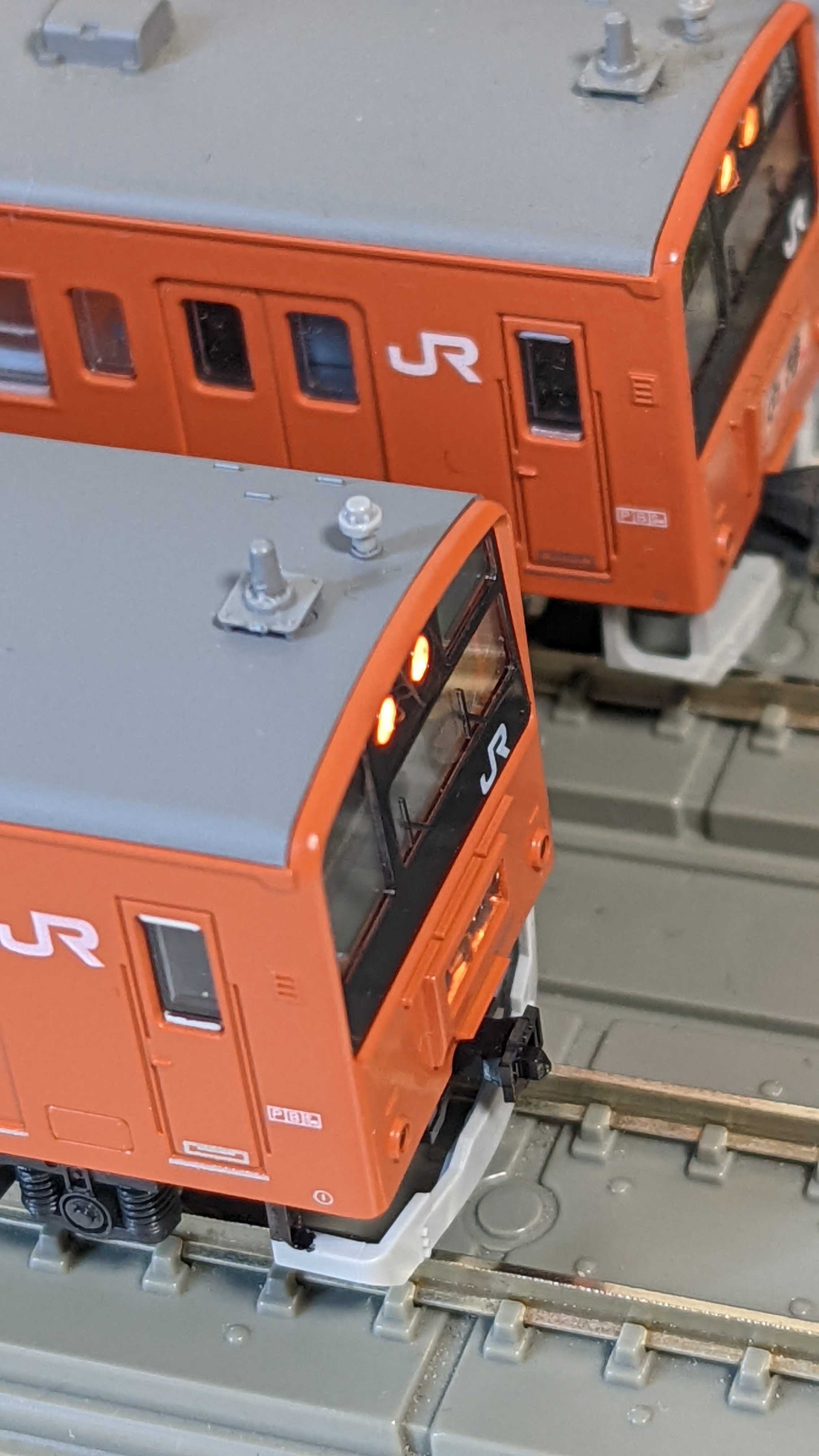 🔴入線 kato 10-826/827 201系 中央線色(最終編成) 6両/4両 10両編成