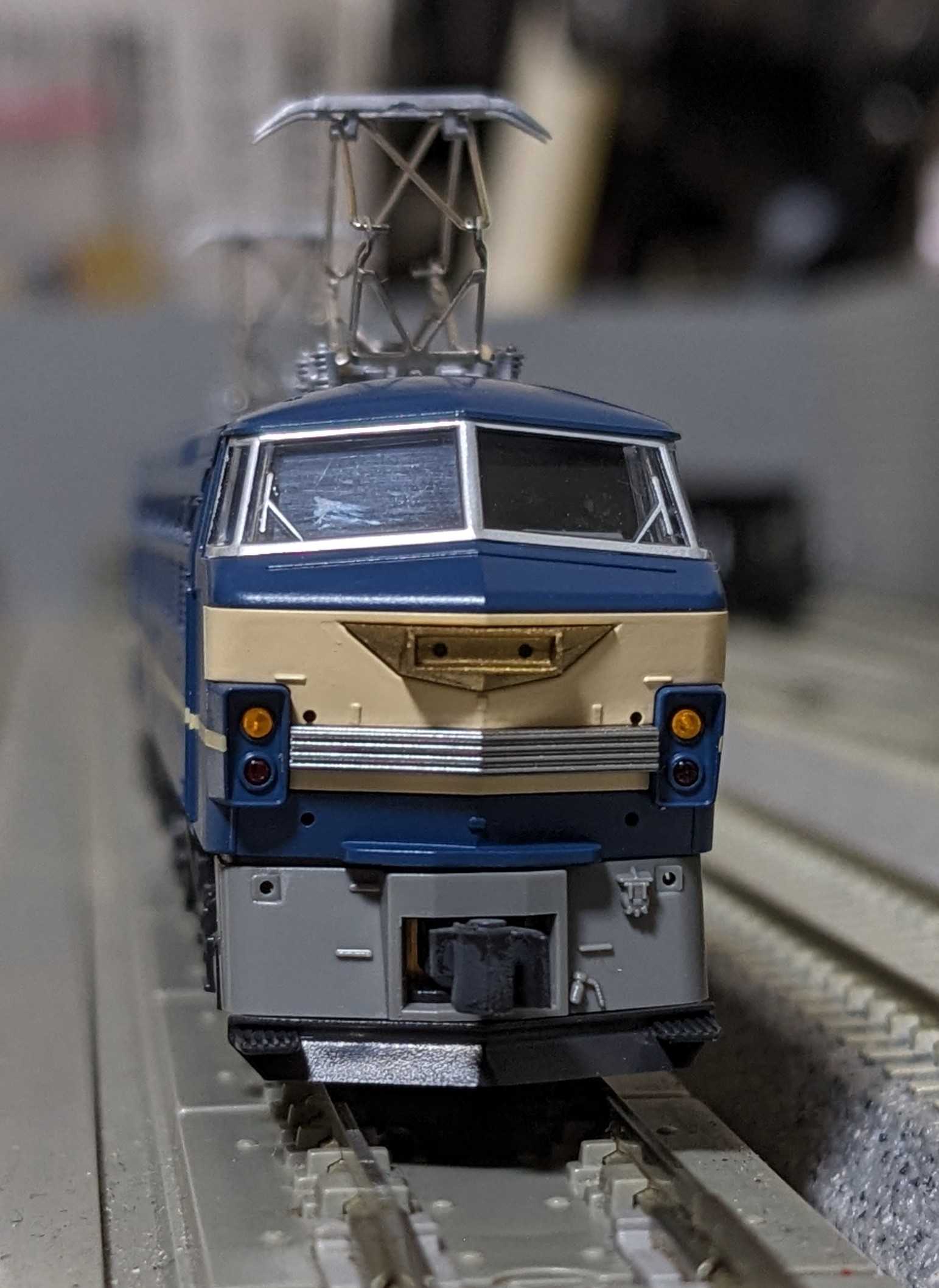 🔵入線整備 ① KATO 3047-3 EF66 2号機 前期形 国鉄 - 竹ノ塚総合車両