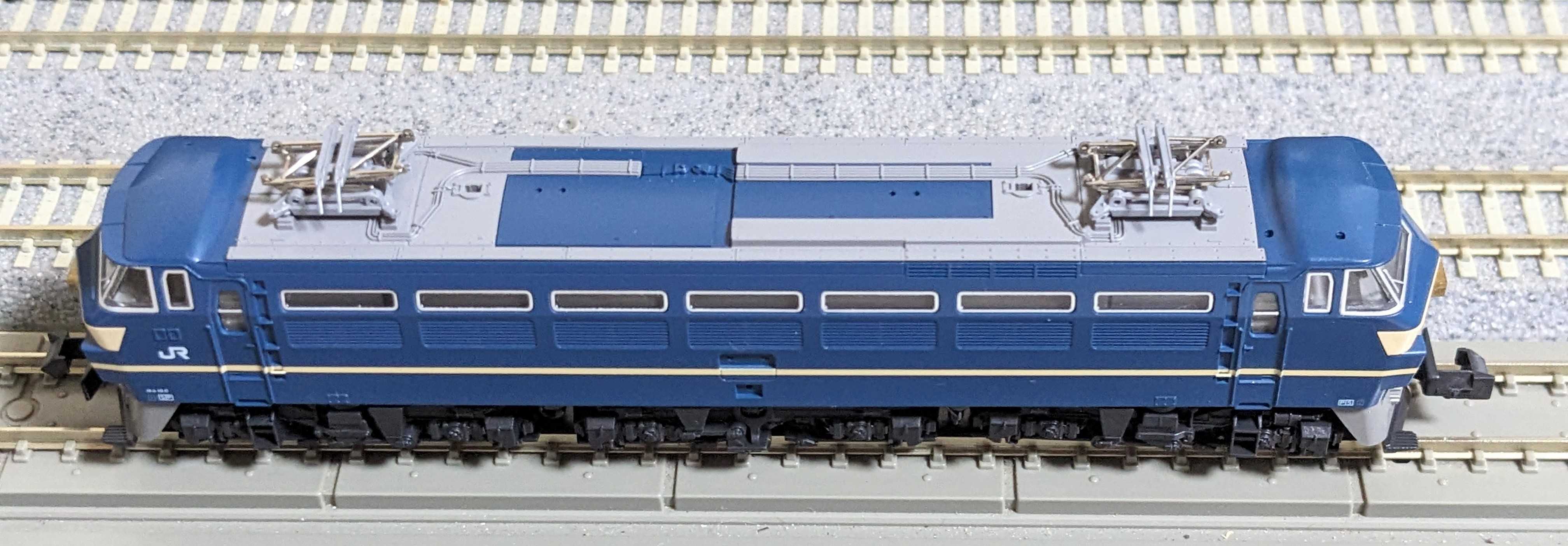 🔴入線 KATO 3047-2 EF66 JR仕様 ブルートレイン牽引機 - 竹ノ塚総合