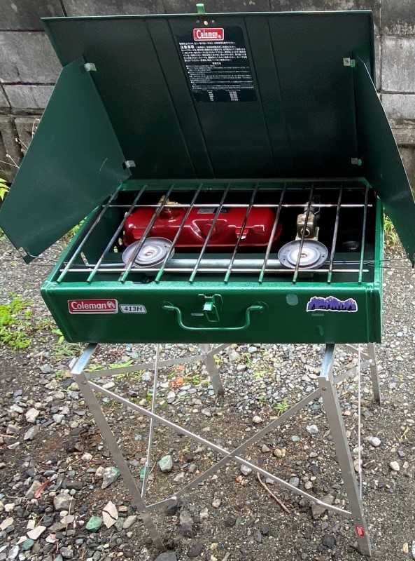 コールマンパワーハウスツーバーナー413Hの修理の話 - 定年後趣味