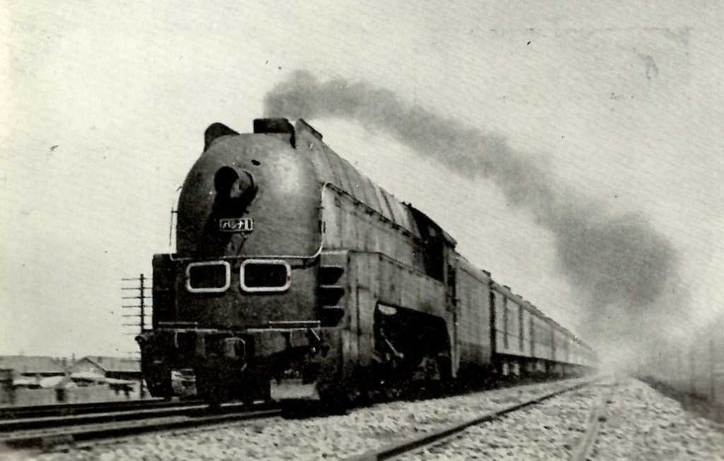 南満州鉄道 満鉄 パシナ 蒸気機関車 スケール1/90 あじあ号 牽引 日本