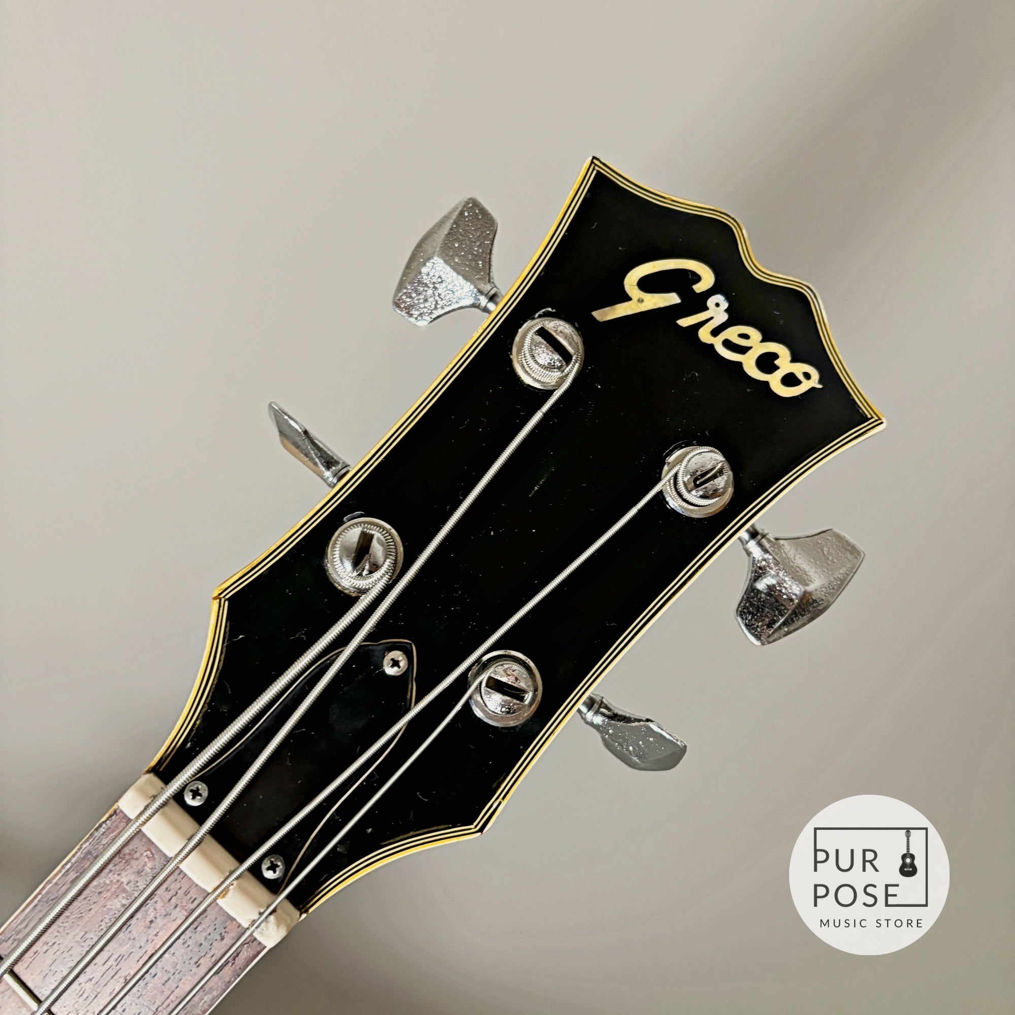 Used] Greco EB-135 Full Acoustic Bass 1960s Vintage