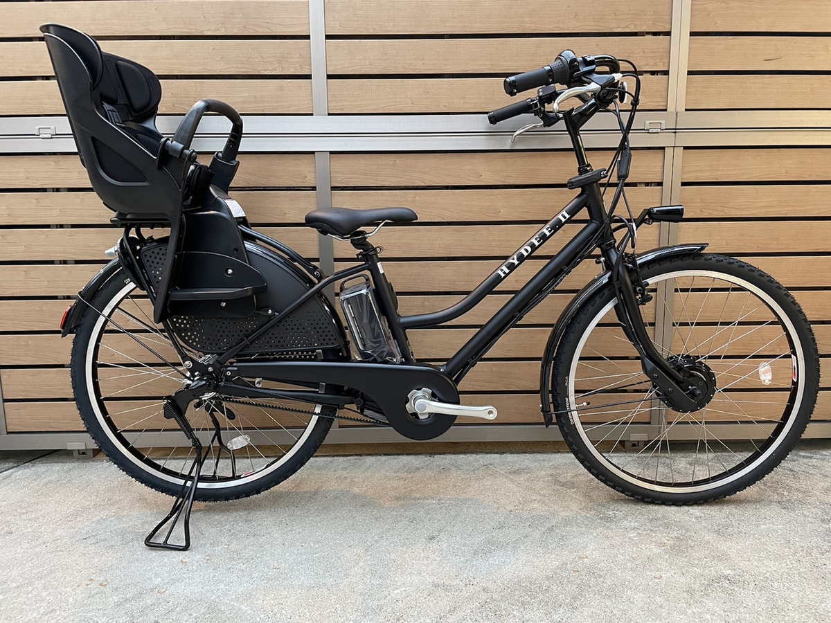 電動アシスト自転車 ハイディー2 ブラック ブリヂストン HYDEE.Ⅱ 電動