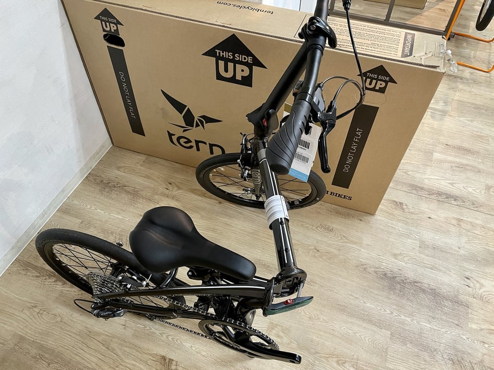 下鴨店】簡単に折りたたみ！TERN Verge N8 - 株式会社きゅうべえ｜京都