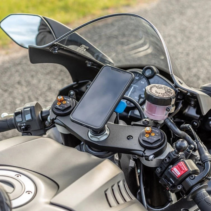 フォークステムマウント バイク用スマホホルダー｜クアッドロック