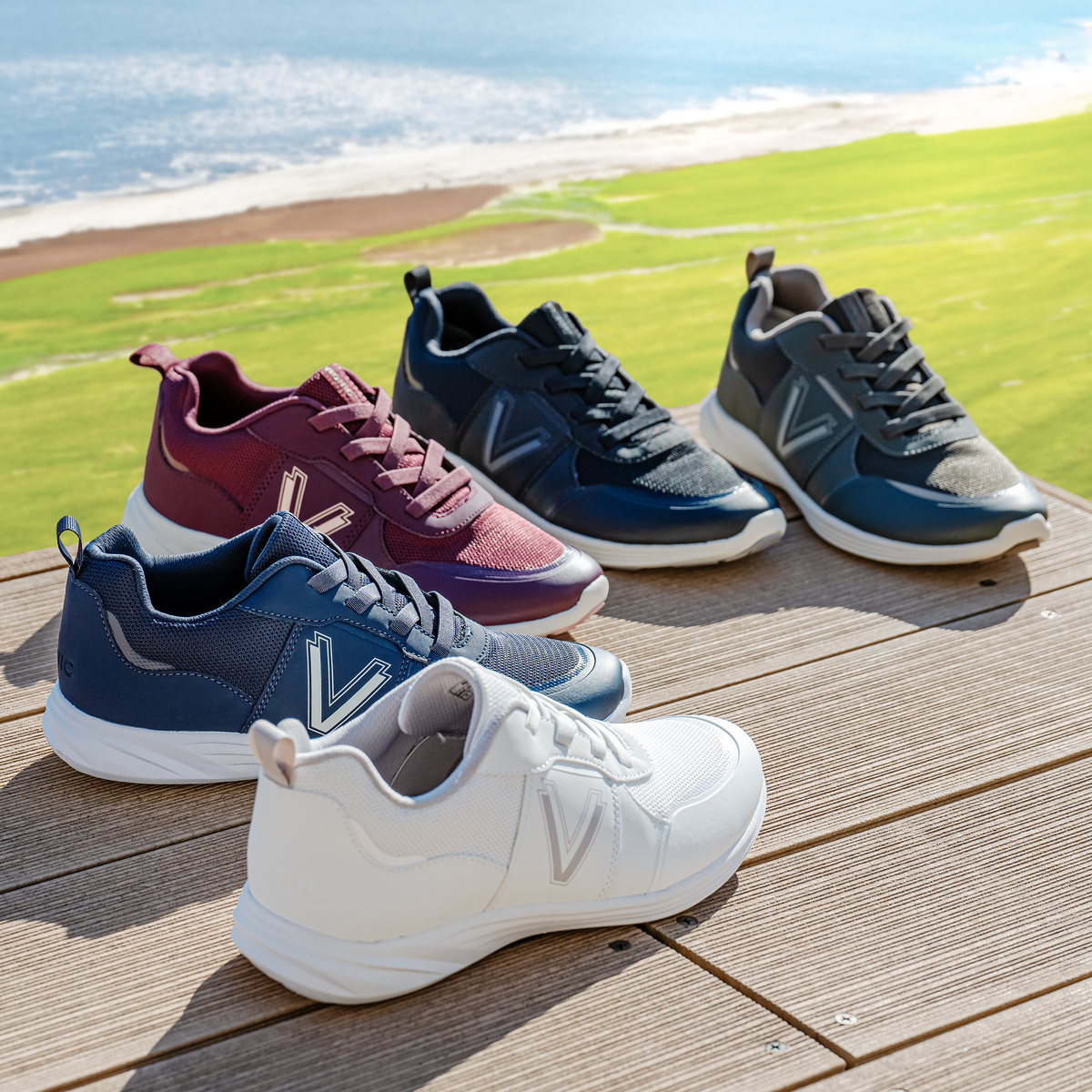 バイオニック シェイII ストレッチレースアップ スニーカー バイオ