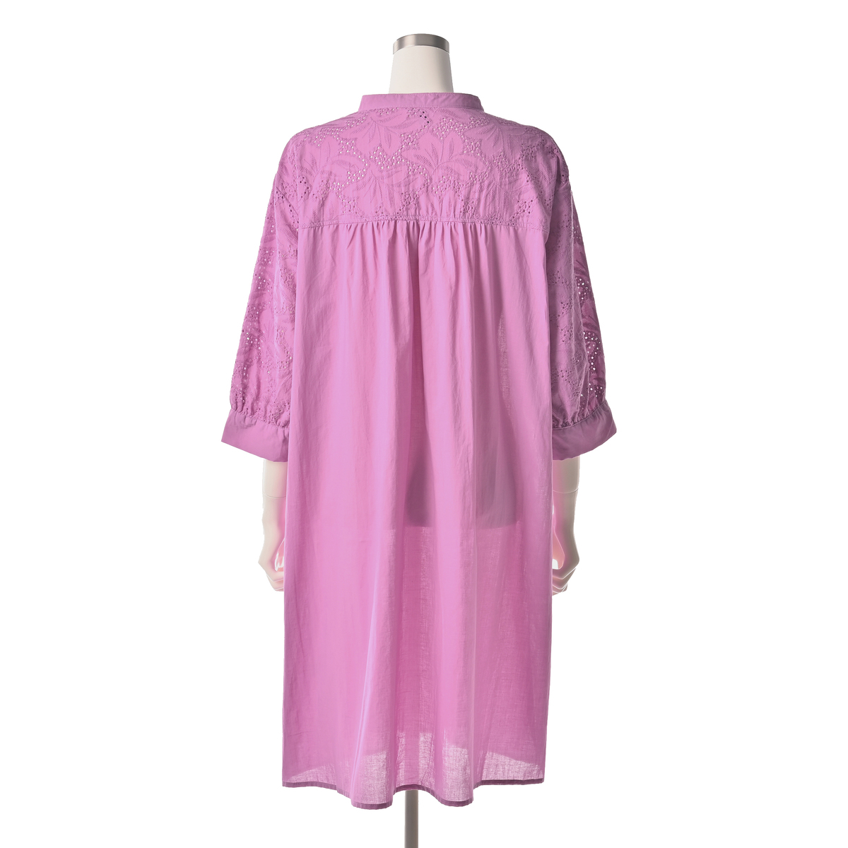 Coeur sucre 贅沢刺繍使いソフトコットンチュニック クールシュクレ